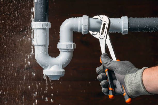 Professional Drain Cleaning technician working in Floyd, VA